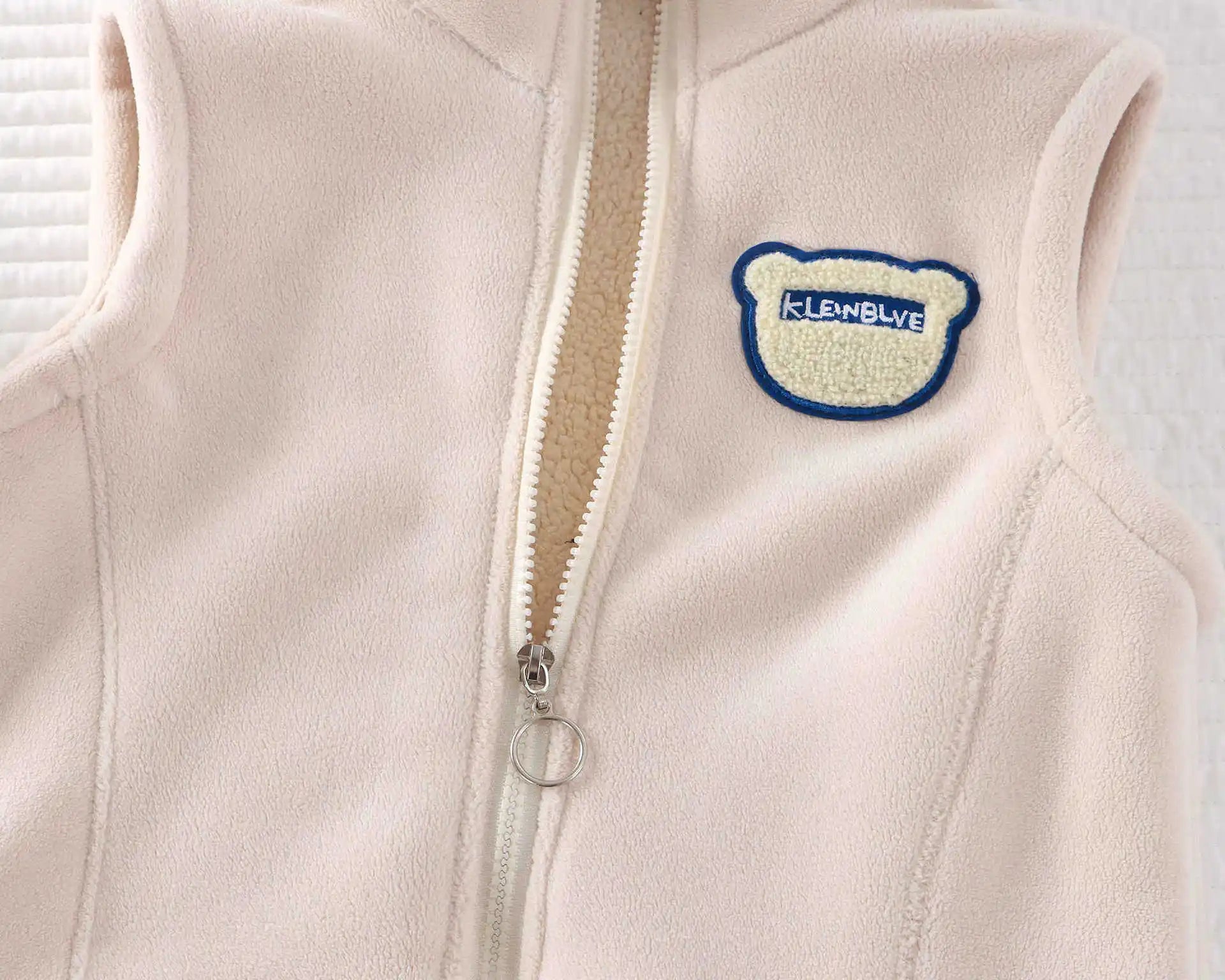 Kids Fleece Zipper Vest Coat