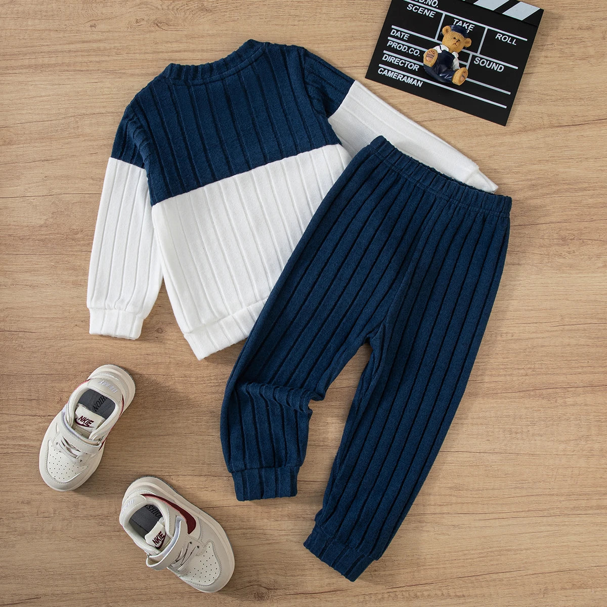 Boys Winter Knit Sweater Pants Set