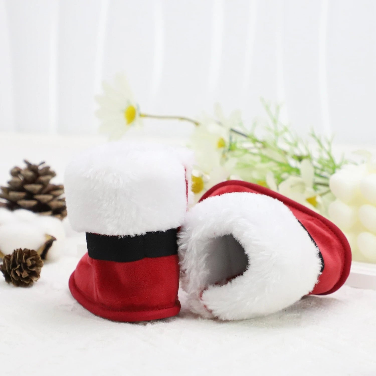 Baby Cute Christmas Snow Plush Boots