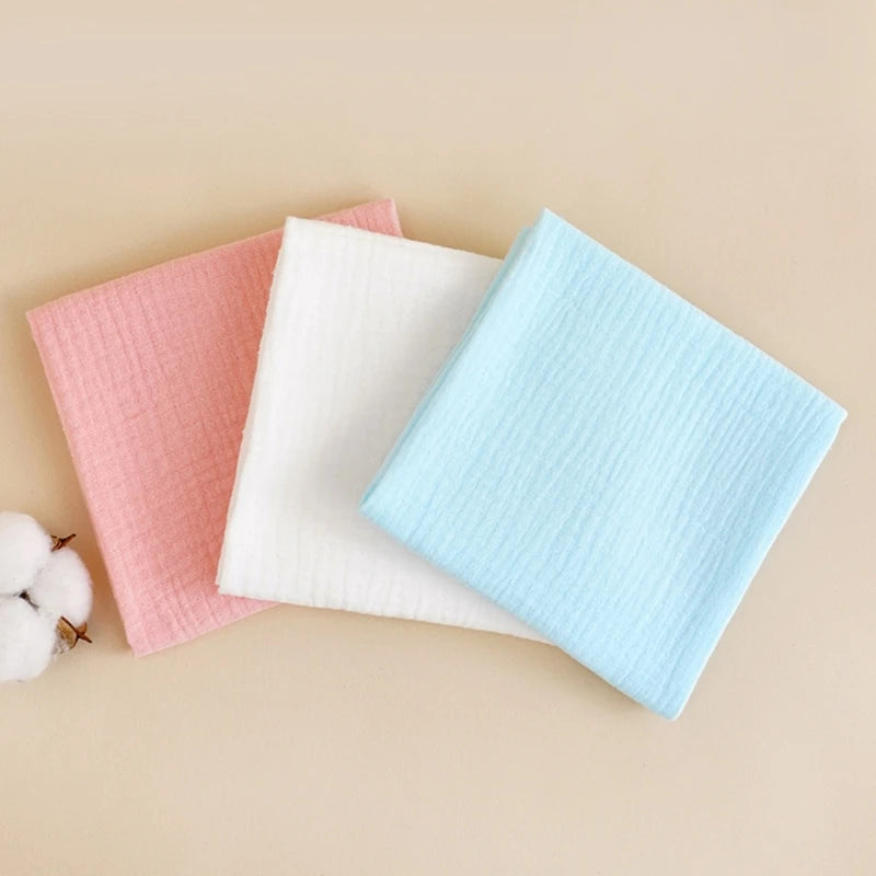 8Pcs 100% Cotton Soft Baby Towels