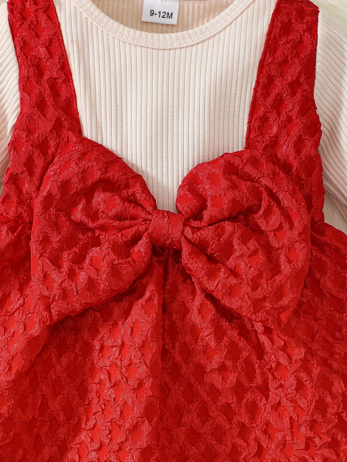 Baby Girl Bow Princess Dress & Headband Set