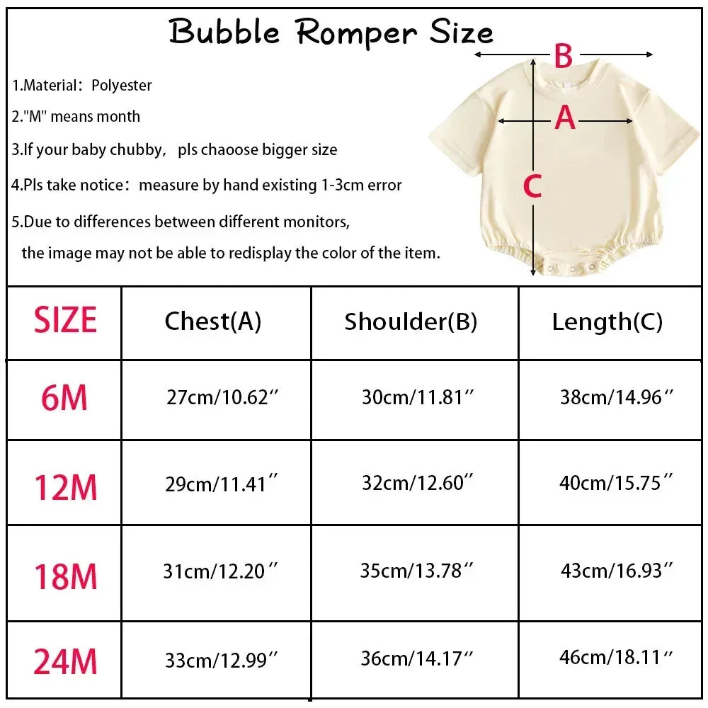 MOMSTAG Toddler Boys Santa Claus Christmas Bubble Romper