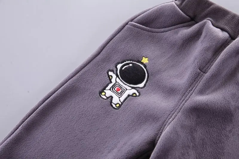 Baby Astronaut Fleece 3pc Outfit Set