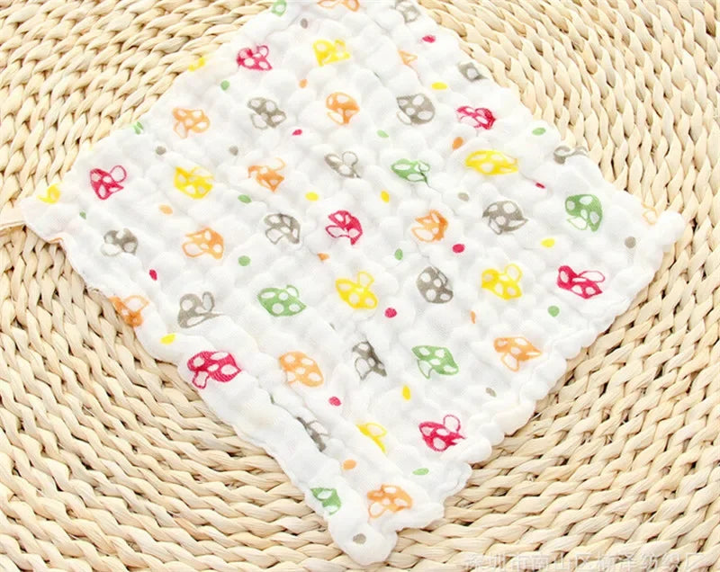 6 Layers Muslin Cotton Baby Face Towel