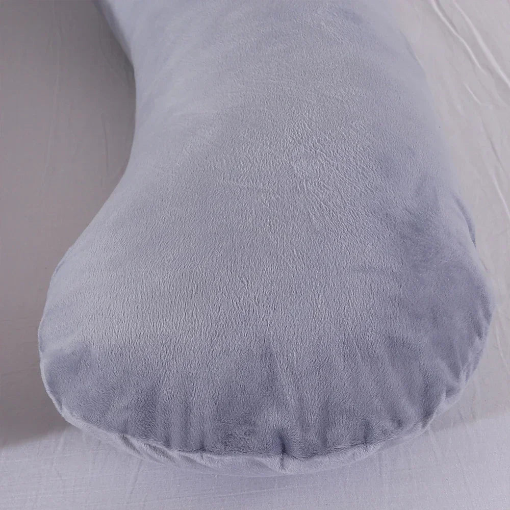 Pregnant Women's U-shaped Cotton Solid Color Pillow