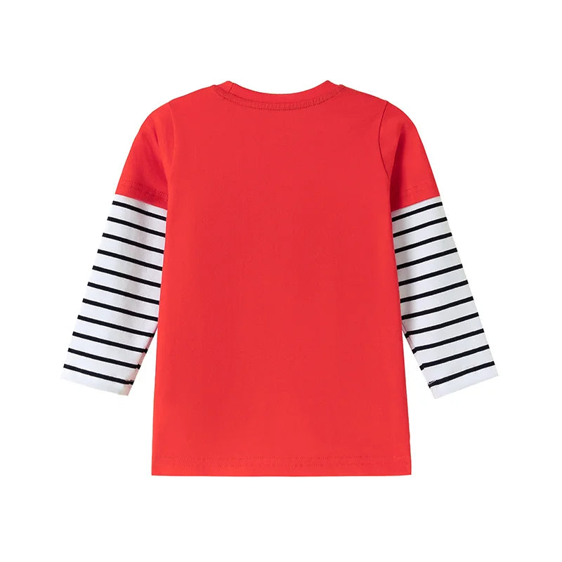 Boys Christmas Tree & Snowman Cotton Sweater