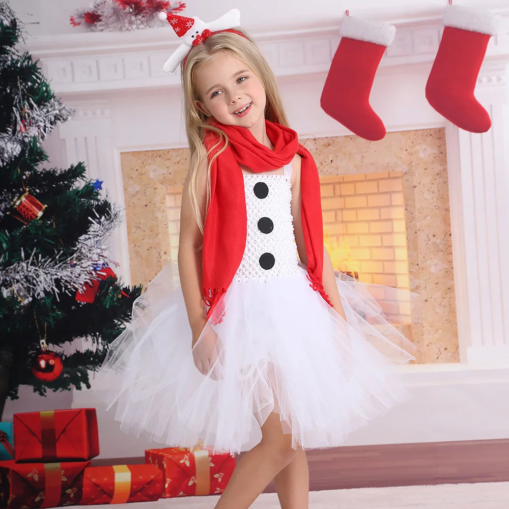 New Christmas Kids Princess Dresses