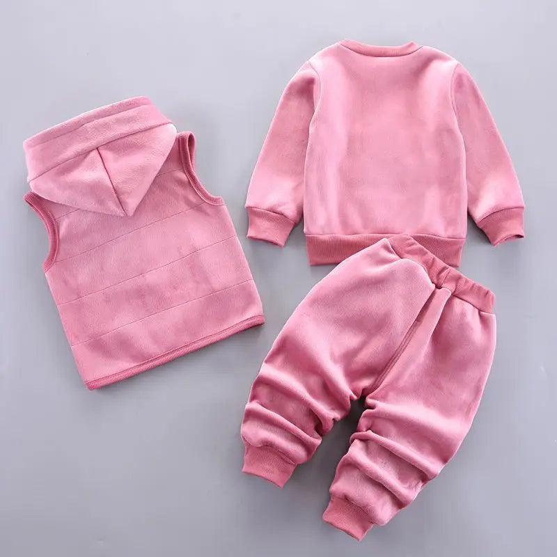 Baby Astronaut Fleece 3pc Outfit Set