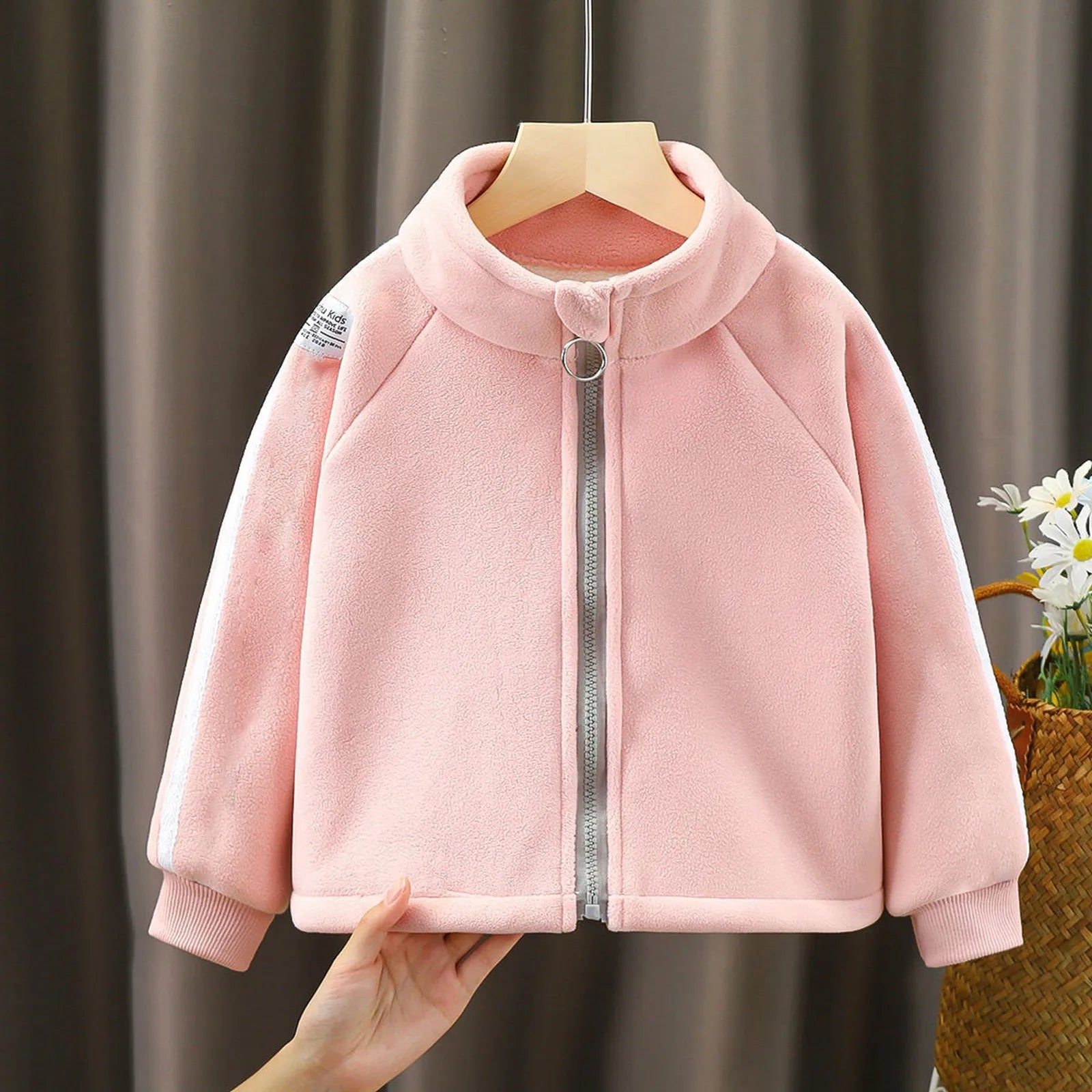 MOMSTAG Double-Sided Warm Thickened Sports Jacket Coat For Boys & Girls