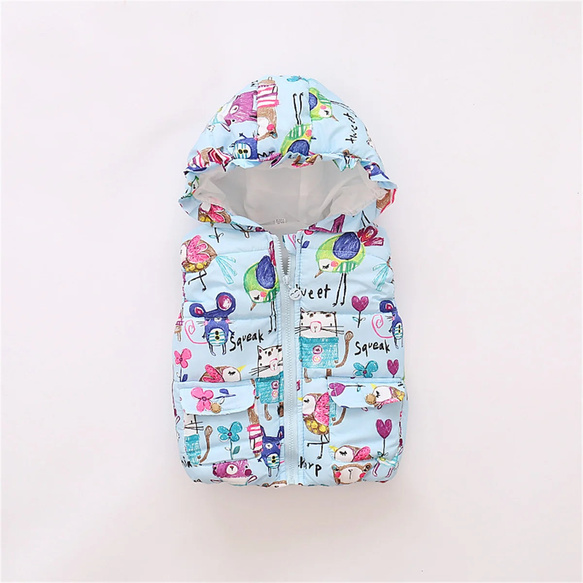 Baby Puffer Winter Vest 6M-3Y