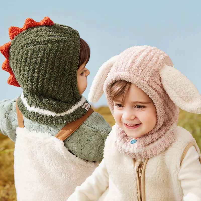 Winter Kids Cute Balaclava Hat