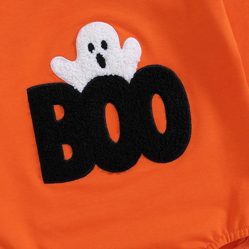 Halloween Sweatshirt Romper/Bodysuit