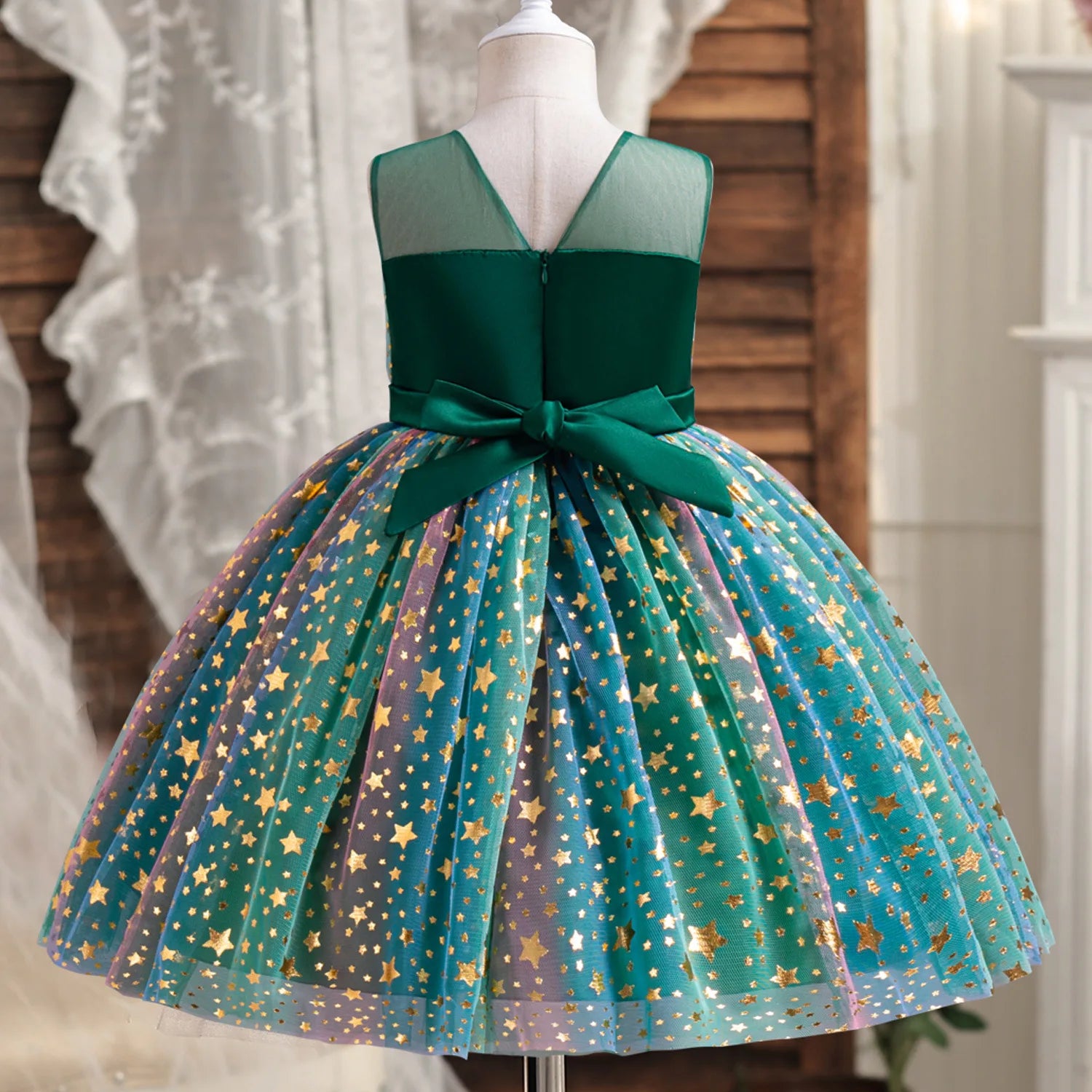 Girls Christmas Party Dress