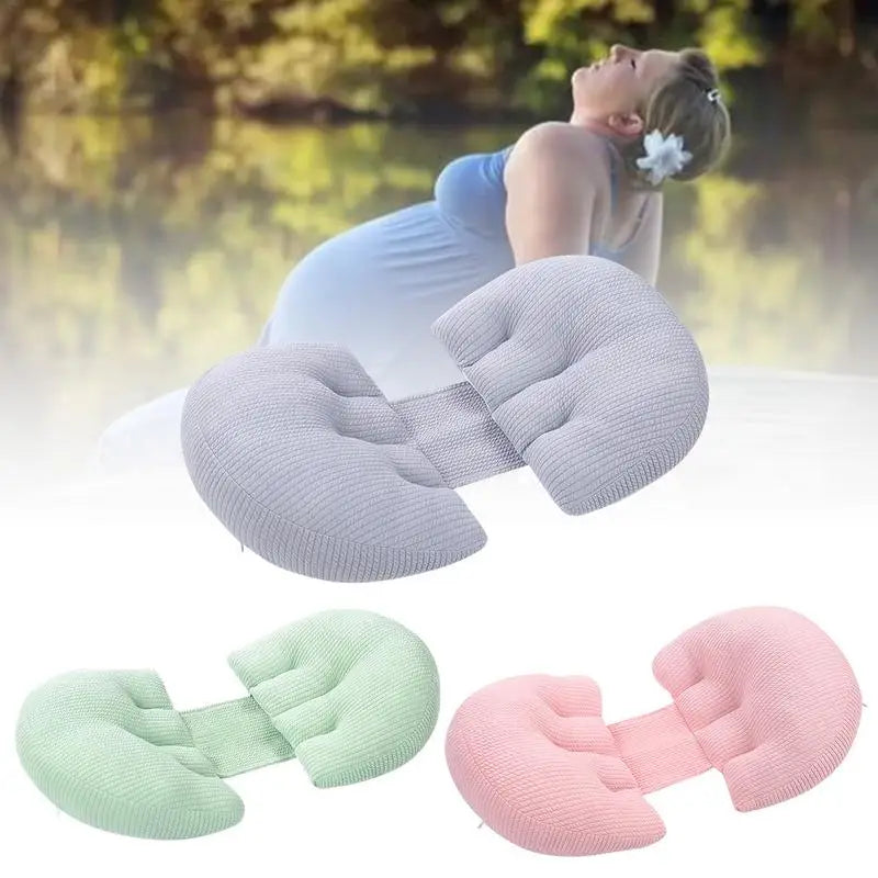 Multi-function U Type Belly Support Pillow for Pregnant Women