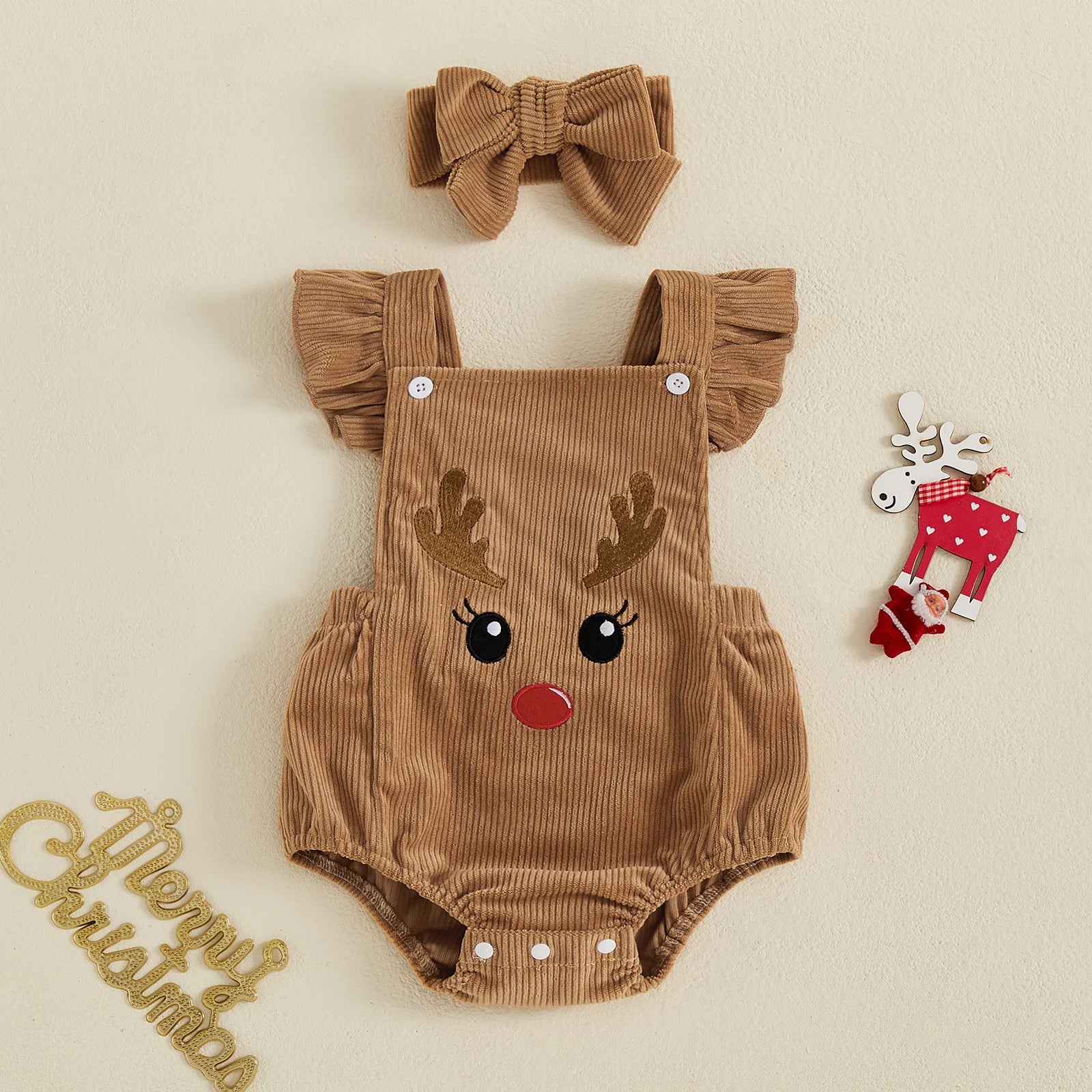Baby Christmas Romper Unisex Outfit