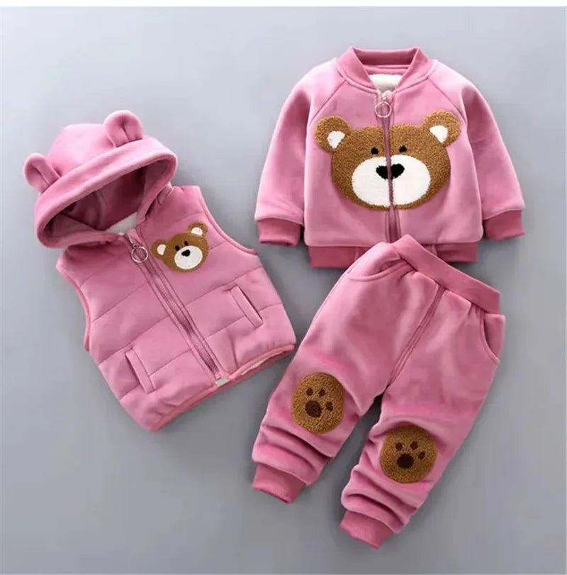 MOMSTAG Autumn Winter Warm Baby Girl Clothes