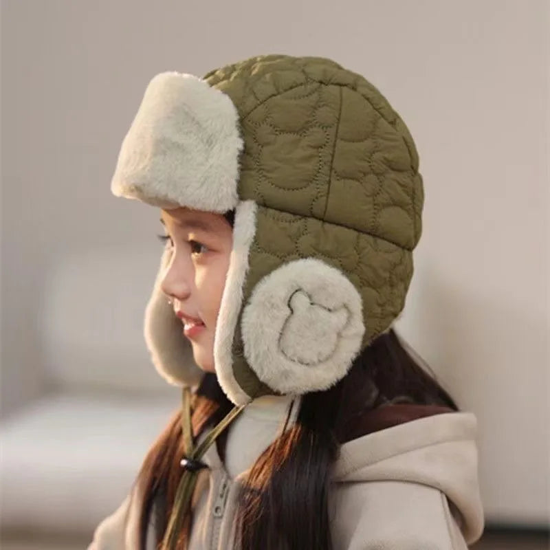 Baby Winter Ear Protection Knit Hat 0–24M