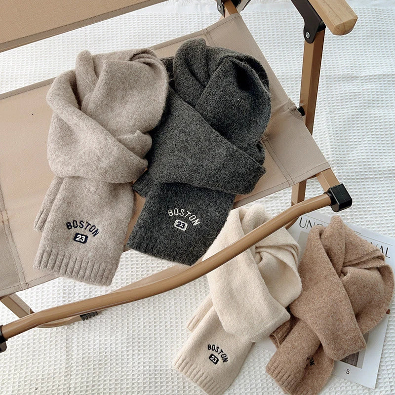 Kids Knitted Winter Scarf