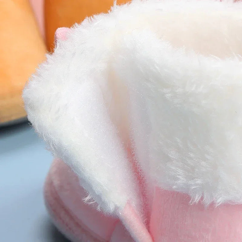 Baby Winter Snow Boots with Pompom 0–18M