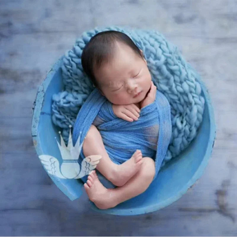 Newborn Article Wool Blanket - Photography Props