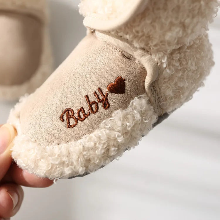 Soft Crib Snow Boots for babies