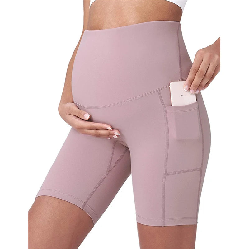 MOMSTAG Maternity Body-Shaping Leggings with Belly Support