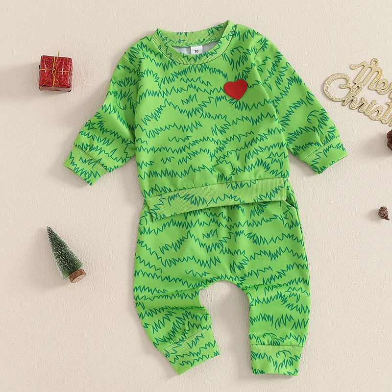 MOMSTAG Baby Boy Christmas Outfits