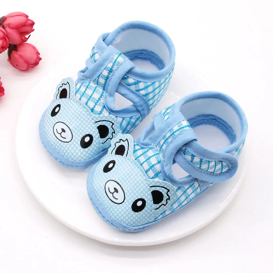 Soft Sole Hook and Loop Crib sandals for babies