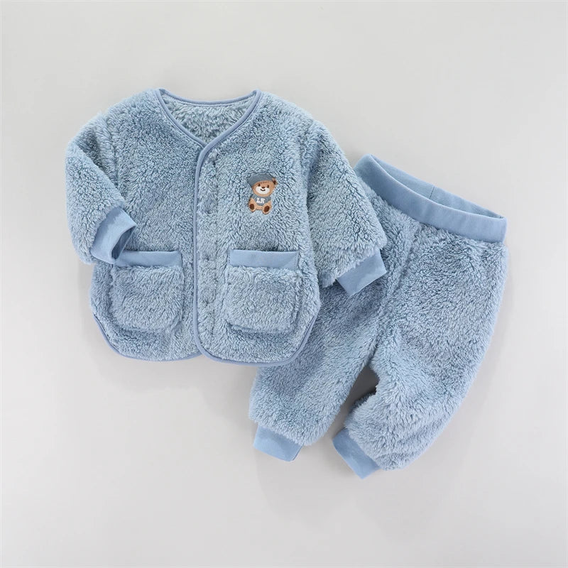 Toddler Flannel 2PC Set 6M-3T