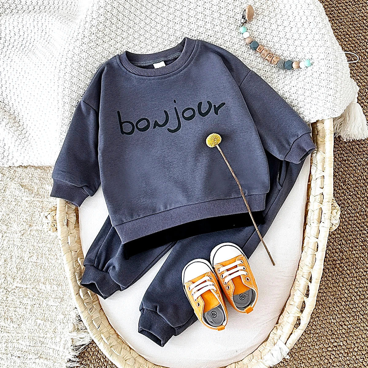 Toddler Statement Hoodie Pants Set