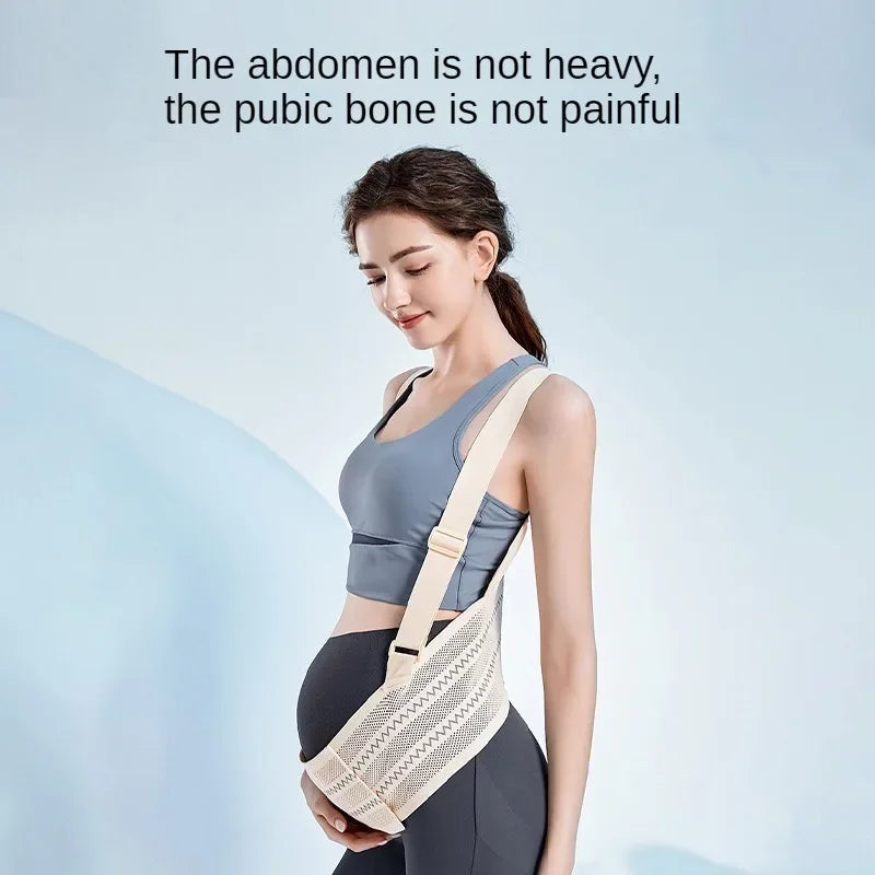 MOMSTAG Maternity Double Support Back/Pelvic Pain Relief Belt