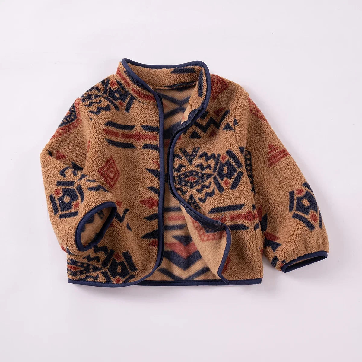 MOMSTAG Boys & Girls Ethnic Zip-Up Jacket Winter