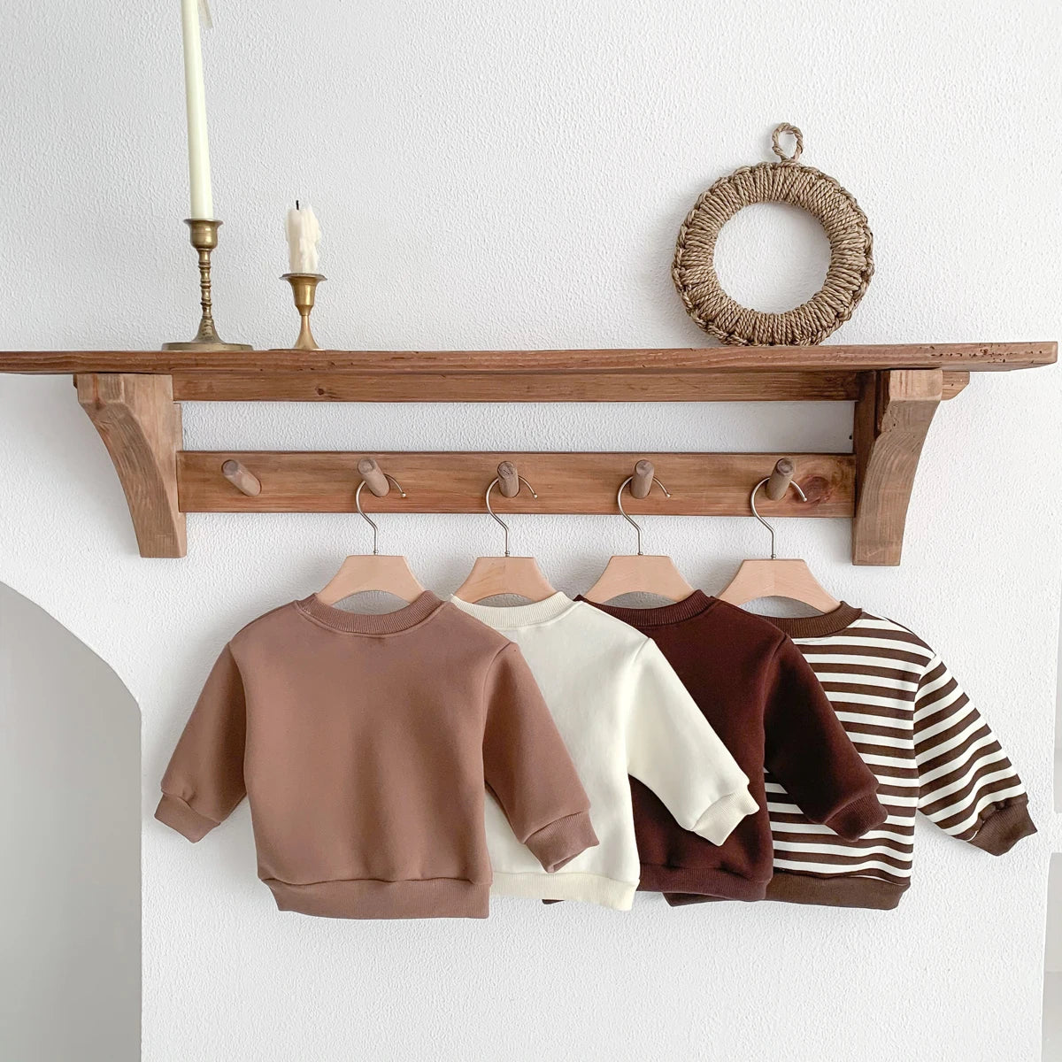 Baby Cotton Fleece Lined Sweatshirt