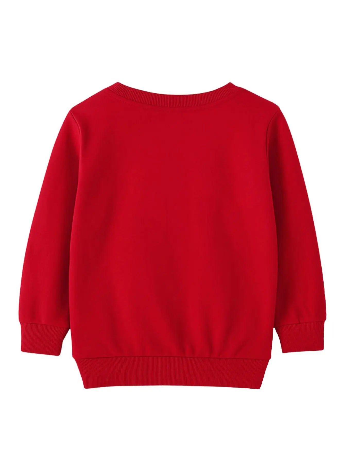 Cotton Christmas Snowman Sweatshirt for Girls