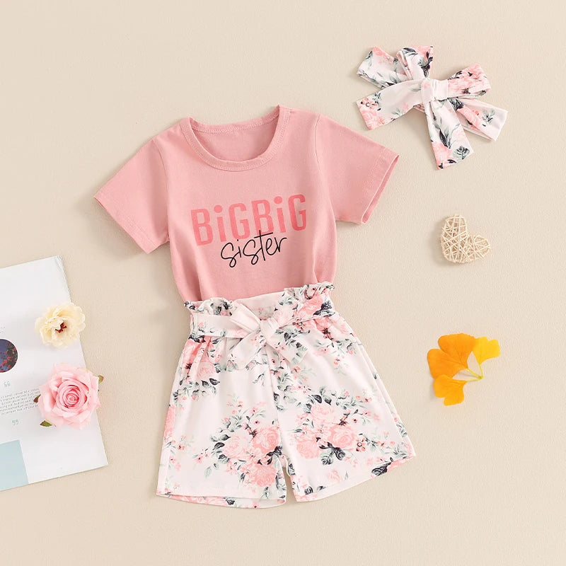 Sister Matching Clothes Set for toddler girls