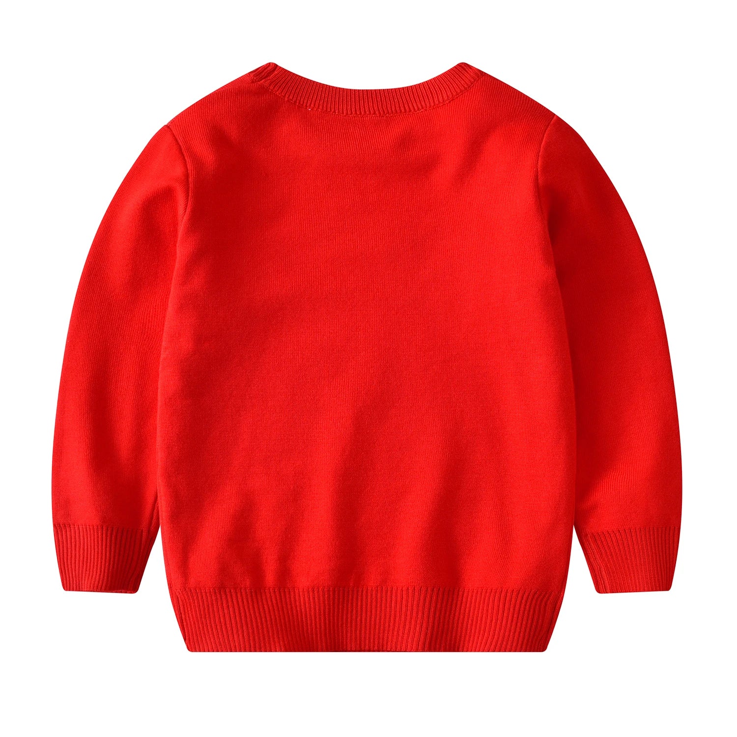 Boys Christmas Premium Snowflake Deer Sweater 3-7Y