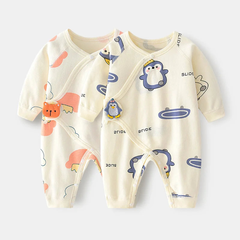 2PC Soft Cotton Rompers for Baby boys and girls