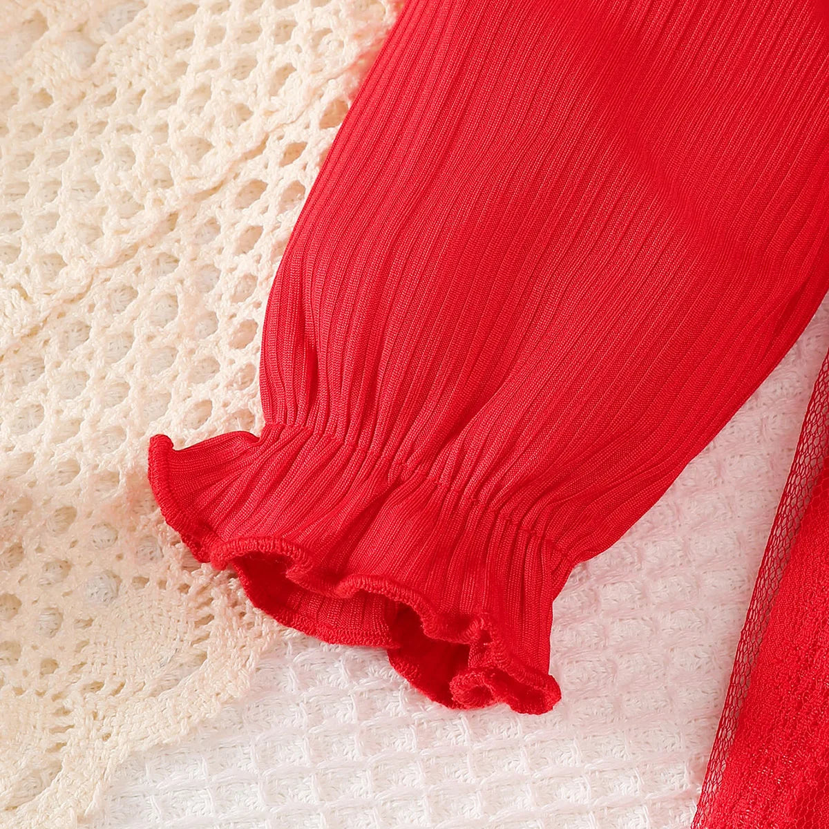 Baby Girl Ruffled Chiffon Party Dress