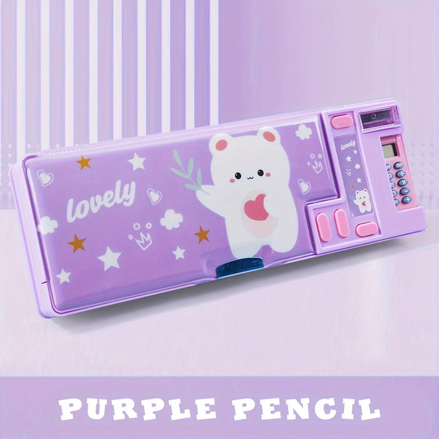 Pencil Case with Calculator