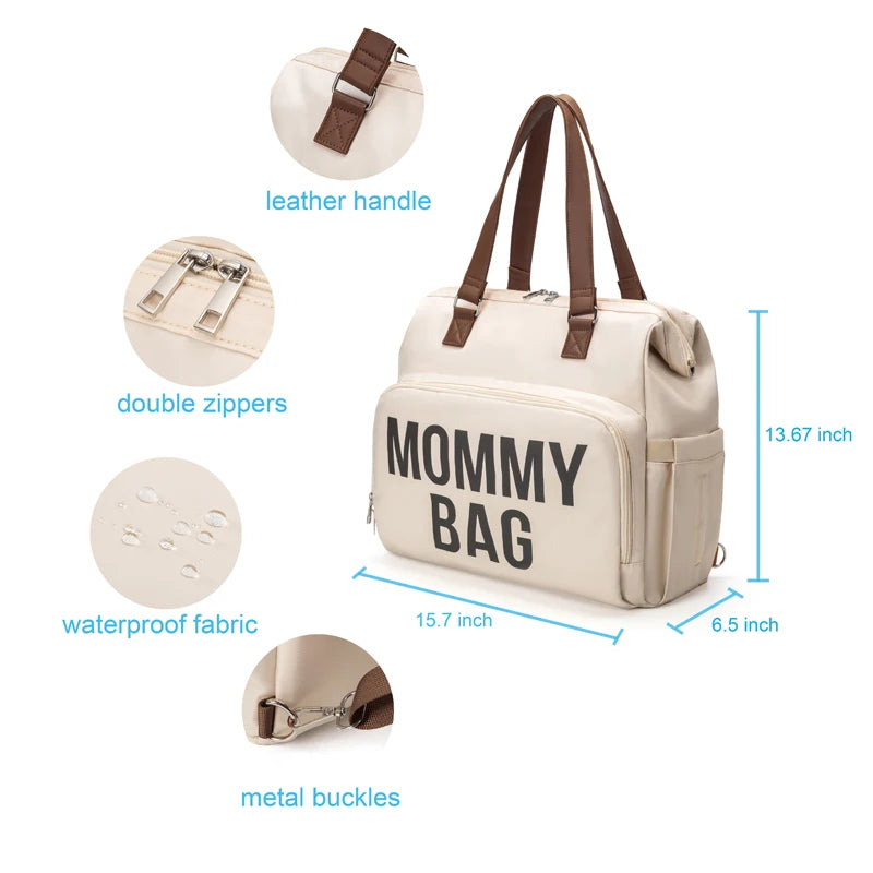 MOMSTAG 3-in-1 Diaper Bag