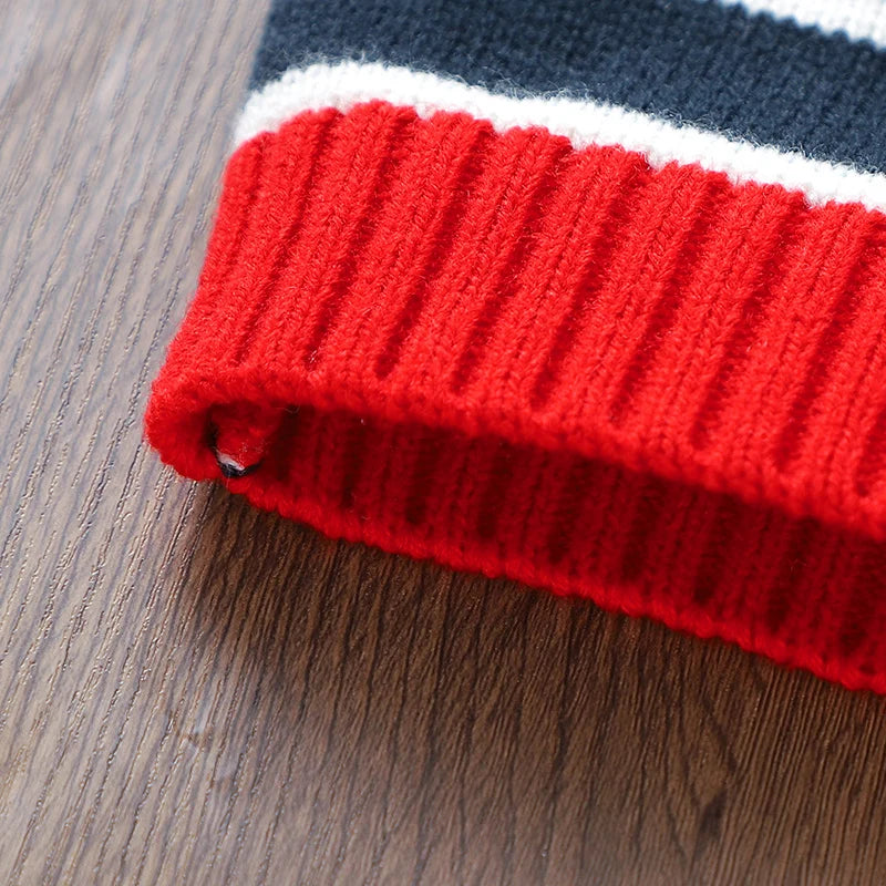 Teddy Bear Baby Sweater Winter Outfit