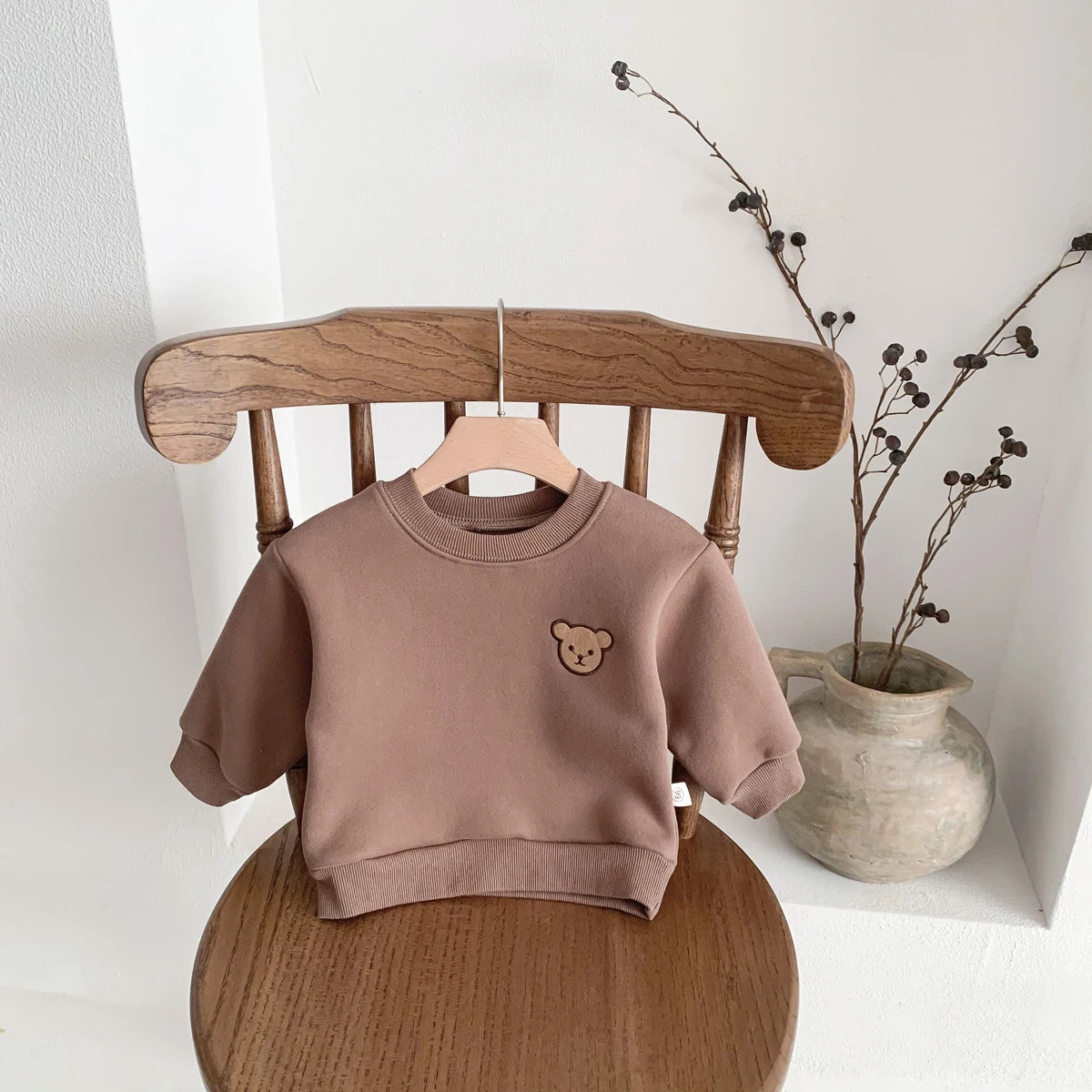 Baby Cotton Fleece Lined Sweatshirt
