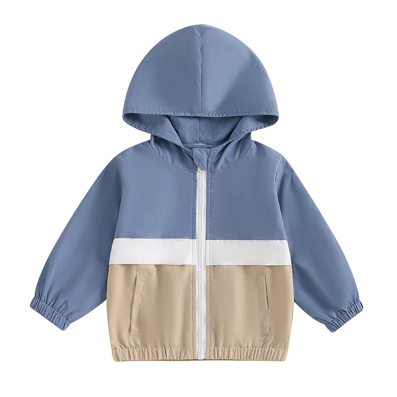 MOMSTAG Toddler Boys Hoodies Coats  Zip Up  Jackets