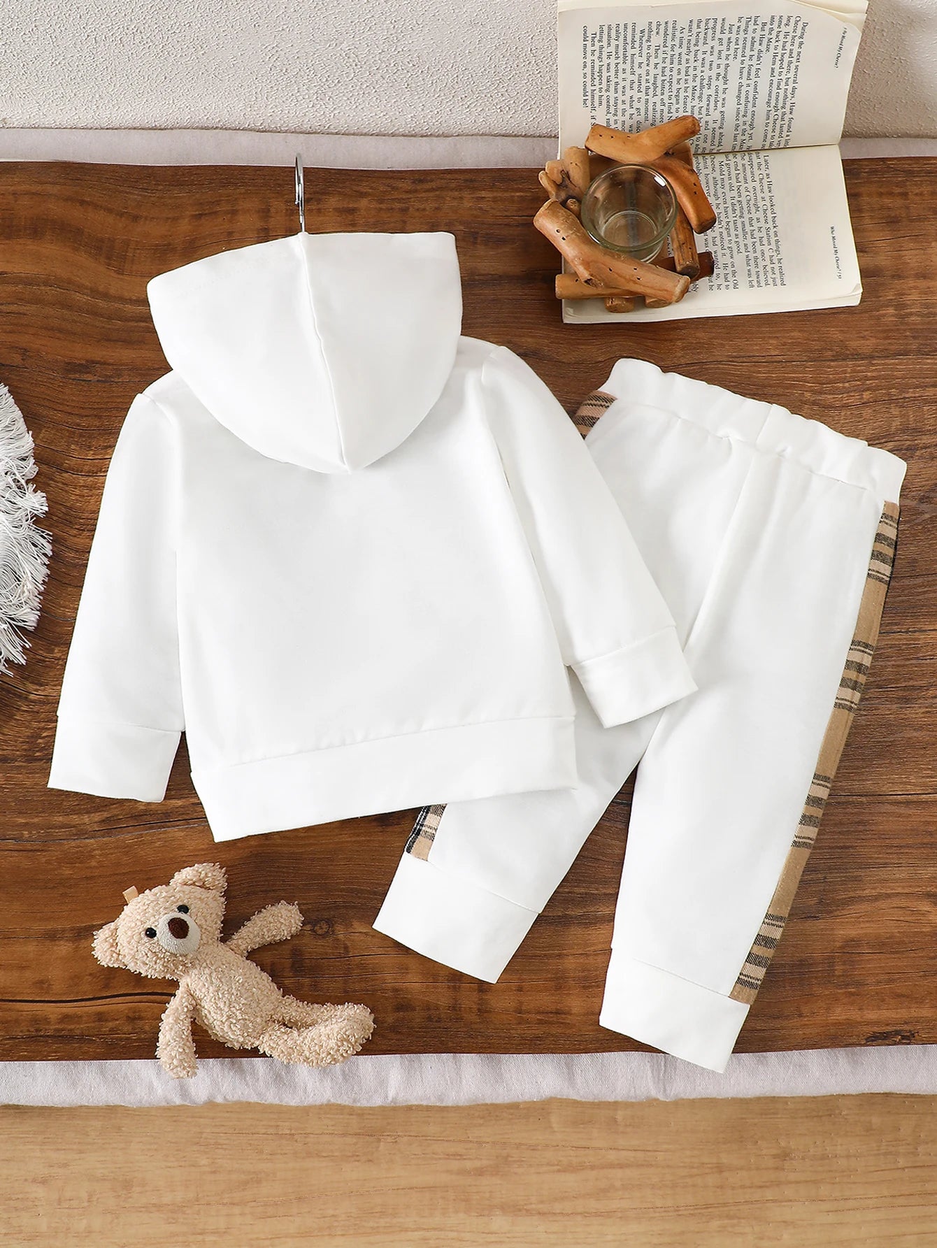 Baby Bear Hoodie Outfit Set 6M–3Y