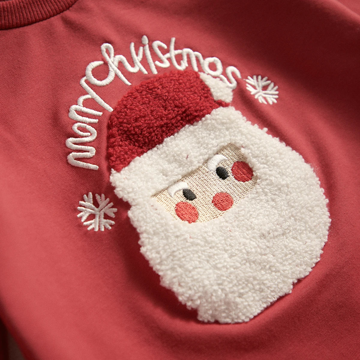 Christmas Cotton Long Sleeve Baby Romper