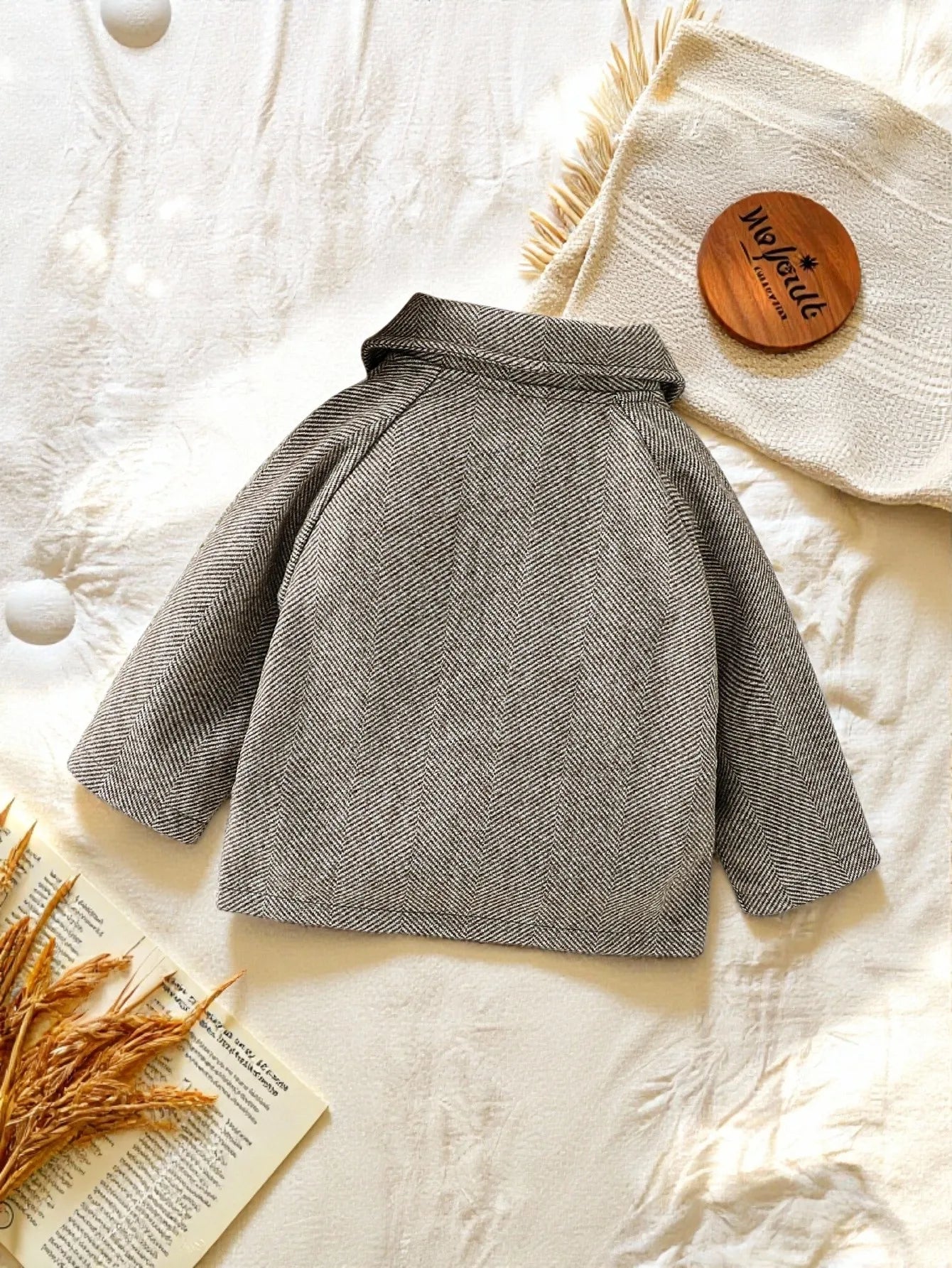 Baby Boys Collared Winter Coat