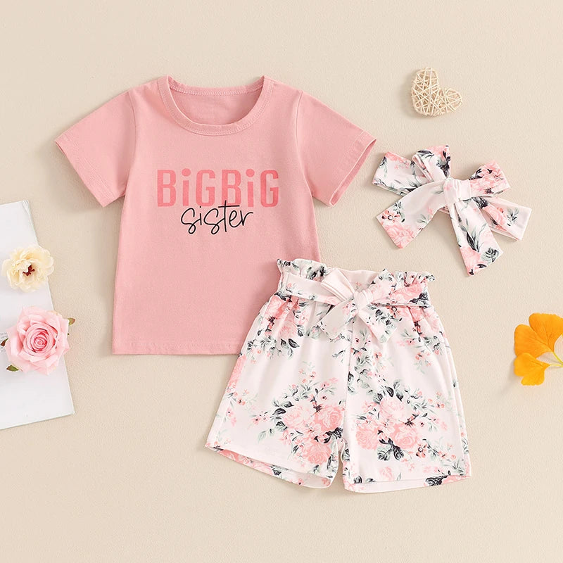 Sister Matching Clothes Set for toddler girls