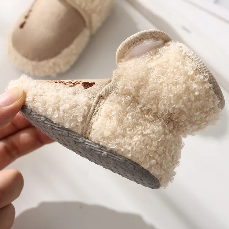 Soft Crib Snow Boots for babies