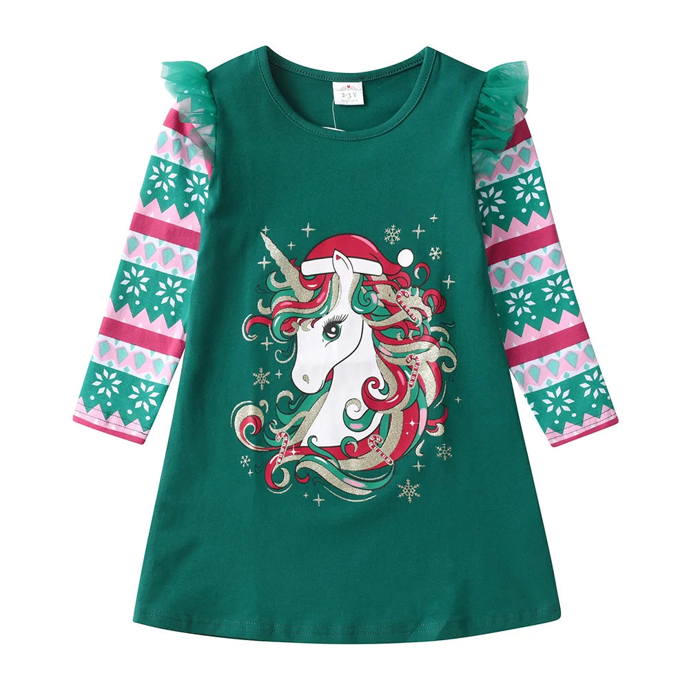 Enchanted Unicorn Dress (4-6Y)