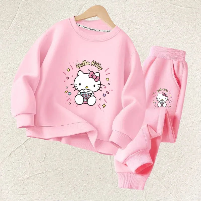 Hello Kitty Girls 2PC Sweatshirt Set